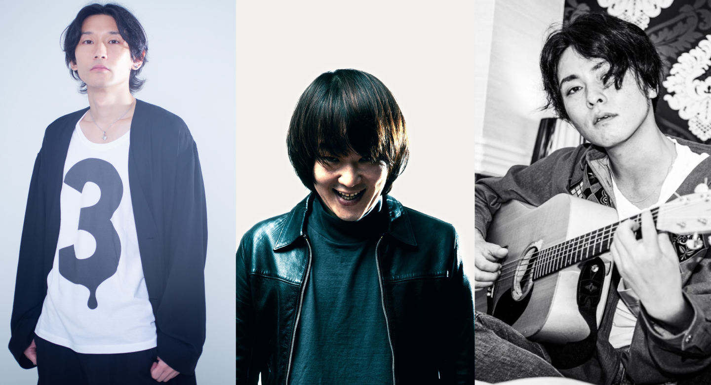 松山晃太(BYEE the ROUND/ GRAND FAMILY ORCHESTRA)／小林要司(Large House Satisfaction)／佐藤和夫(SaToMansion)
